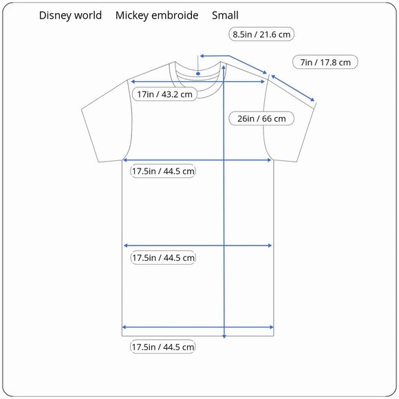 Walt Disney 1928 World Mickey Mouse T Shirt Embroidered Tan Beige Small - Picture 5 of 5